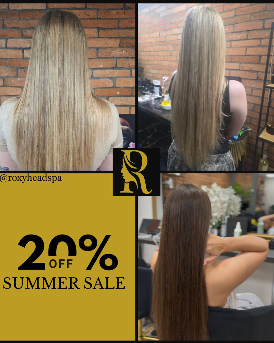 Roxy Head Spa Szórólap